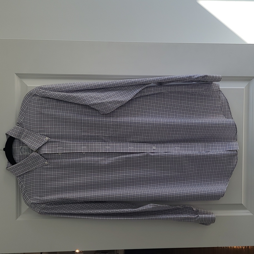 Brooks Brothers Non Iron Dress Shirt Regent Size 16 1/2  35